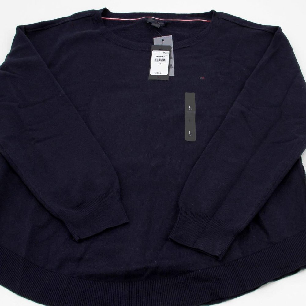 Women's ESSENTIAL SCOOP NECK SWEATER by Tommy